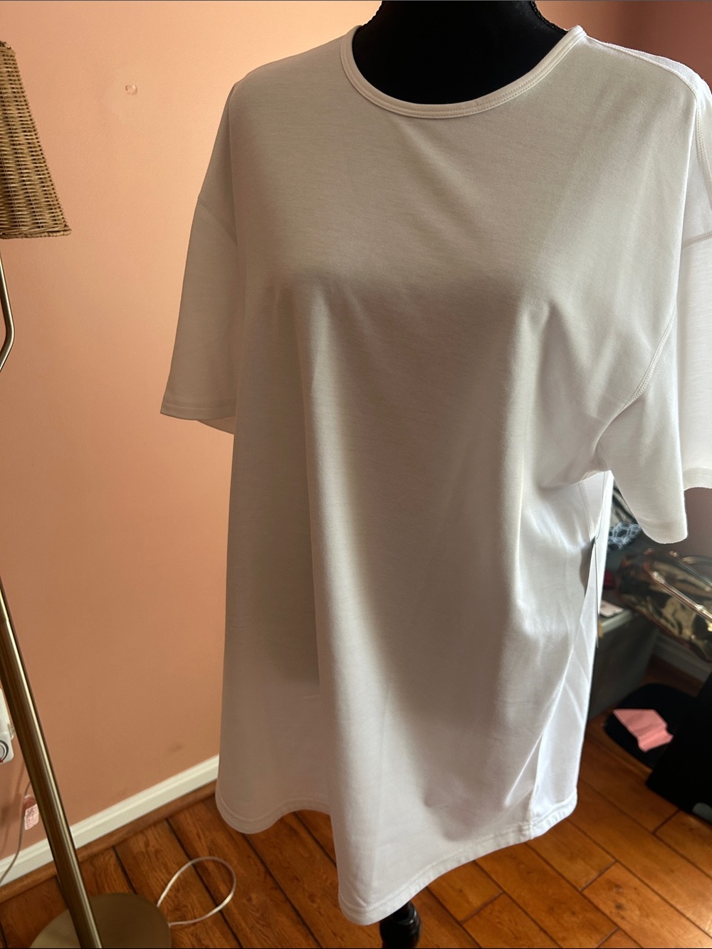 BYLT Basics White Short Sleeve Crew Tee